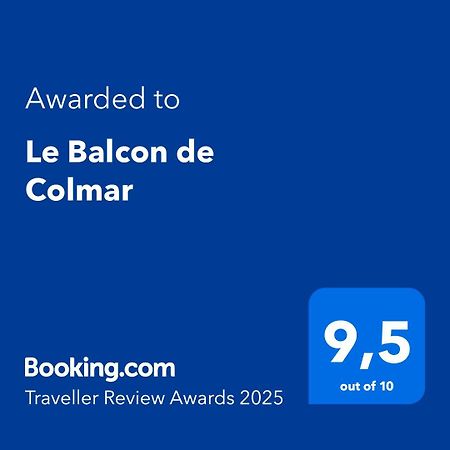 Le Balcon De Colmar Apartman Kültér fotó